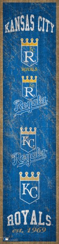 Kansas City Royals Heritage Banner Vertical Sign