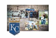 Kansas City Royals I Love My Family Clip Frame