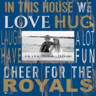Kansas City Royals In This House 10" x 10" Picture Frame