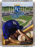 Kansas City Royals MLB Woven Tapestry Throw Blanket