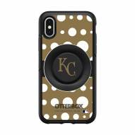 Kansas City Royals OtterBox Symmetry Polka Dot PopSocket iPhone Case
