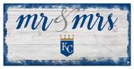 Kansas City Royals Script Mr. & Mrs. Sign
