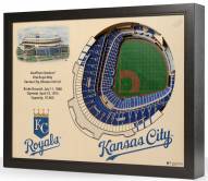 Kansas City Royals 25-Layer StadiumViews 3D Wall Art