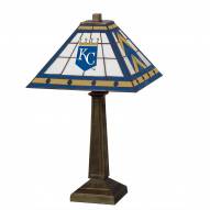 Kansas City Royals Stained Glass Mission Table Lamp