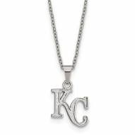 Kansas City Royals Stainless Steel Pendant Necklace