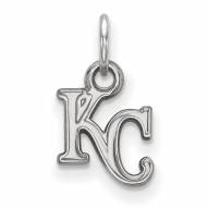 Kansas City Royals Sterling Silver Extra Small Pendant