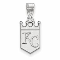 Kansas City Royals Sterling Silver Medium Pendant