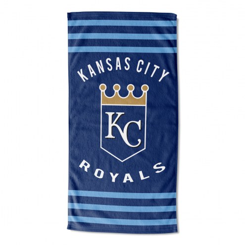 Kansas City Royals Stripes Beach Towel