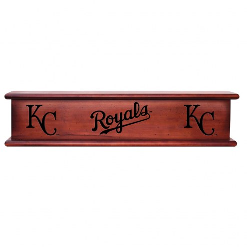 Kansas City Royals Wood Wall Shelf