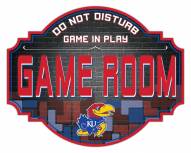 Kansas Jayhawks 12" Game Room Tavern Sign