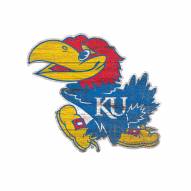 Kansas Jayhawks 8" Team Logo Cutout Sign