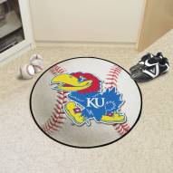 Kansas Jayhawks Baseball Rug