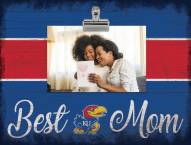 Kansas Jayhawks Best Mom Clip Frame