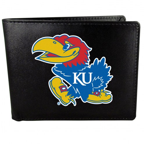 Kansas Jayhawks Bi-fold Wallet Large Logo