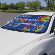 Kansas Jayhawks Car Sun Shade