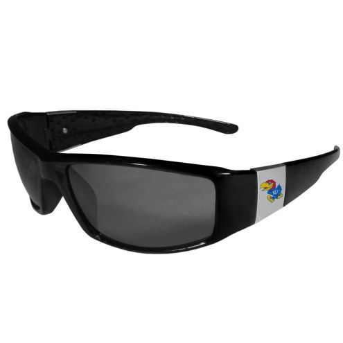 Kansas Jayhawks Chrome Wrap Sunglasses