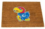 Kansas Jayhawks Colored Logo Door Mat