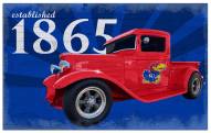 Kansas Jayhawks Established Truck 11" x 19" Sign
