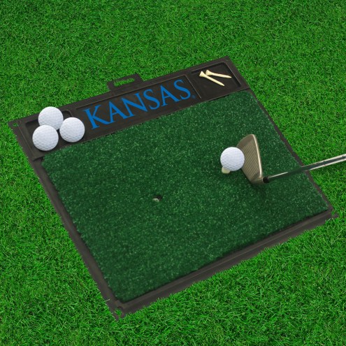 Kansas Jayhawks Golf Hitting Mat