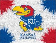 Kansas Jayhawks Logo Canvas Print