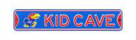 Kansas Jayhawks Kid Cave Street Sign