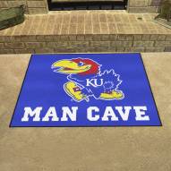 Kansas Jayhawks Man Cave All-Star Rug
