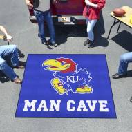 Kansas Jayhawks Man Cave Tailgate Mat
