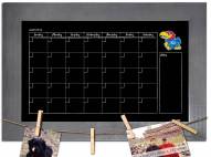 Kansas Jayhawks Monthly Chalkboard with Frame