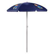 Kansas Jayhawks Navy Beach Umbrella