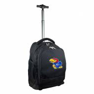Kansas Jayhawks Premium Wheeled Backpack