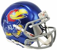 Kansas Jayhawks Riddell Speed Mini Collectible Football Helmet