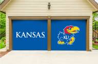 Kansas Jayhawks Split Garage Door Banner