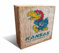 Kansas Jayhawks Team Logo Block