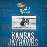 Kansas Jayhawks Team Name 10" x 10" Picture Frame