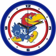 Kansas Jayhawks Traditional Wall Clock
