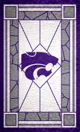 Kansas State Wildcats 11" x 19" Stained Glass Sign