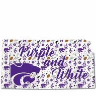 Kansas State Wildcats 12" Floral State Sign