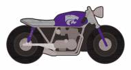 Kansas State Wildcats 12" Motorcycle Cutout Sign