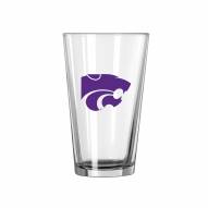 Kansas State Wildcats 16 oz. Logo Pint Glass