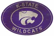 Kansas State Wildcats 46" Heritage Logo Oval Sign