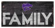 Kansas State Wildcats 6" x 12" Family Sign