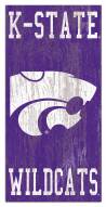 Kansas State Wildcats 6" x 12" Heritage Logo Sign