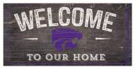Kansas State Wildcats 6" x 12" Welcome Sign