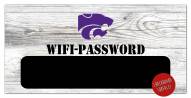 Kansas State Wildcats 6" x 12" Wifi Password Sign