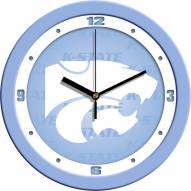 Kansas State Wildcats Baby Blue Wall Clock