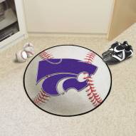 Kansas State Wildcats Baseball Rug