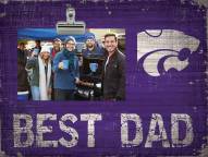 Kansas State Wildcats Best Dad Clip Frame