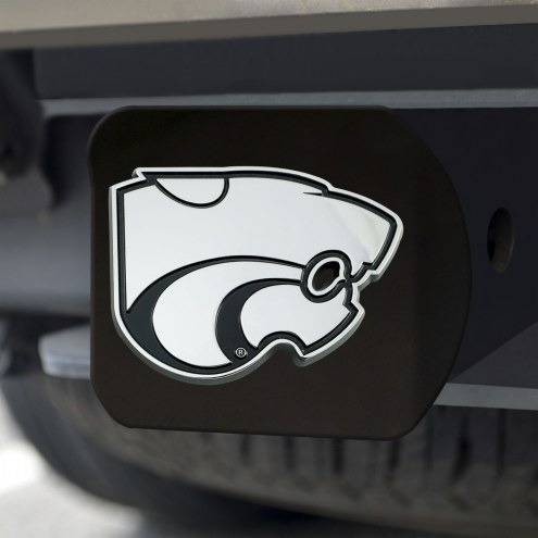Kansas State Wildcats Black Matte Hitch Cover