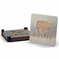 Kansas State Wildcats Boasters Stainless Steel Coasters - Set of 4