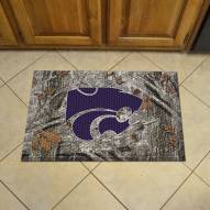 Kansas State Wildcats Camo Scraper Door Mat
